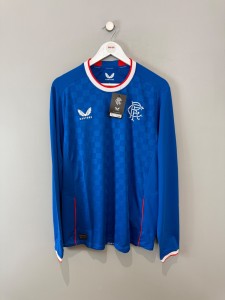 RANGERS 2022/23 HOME SHIRT  (L)  CASTORE ORIGINAL VINTAGE FOOTBALL SHIRT for sale on Ebay