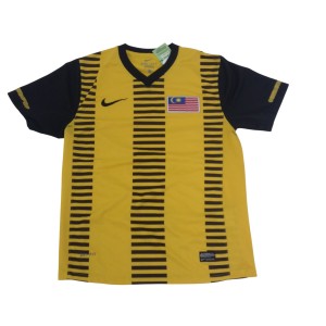 Nike Malaysia Football Shirt Yellow Black Size Small Adult Jersey Collectibles  for sale on Ebay