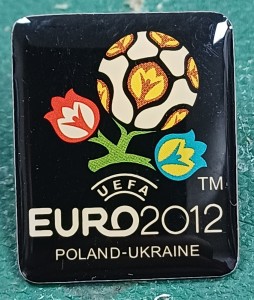 RARE Euro 2012 Poland Ukraine Football Enamel Pin Badge Calcio Distintivo for sale on Ebay