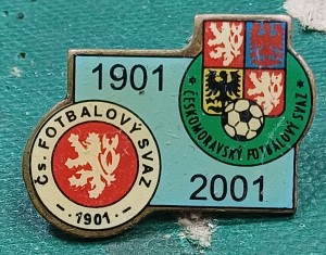 RARE Czechoslovakia Football Association FA Enamel Pin Badge Calcio Distintivo 1 for sale on Ebay