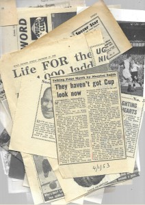 20 x TOTTENHAM HOTSPUR (SPURS)  CUTTINGS (12 x 1950s + 8 x 1940s / PRE-WAR) for sale on Ebay