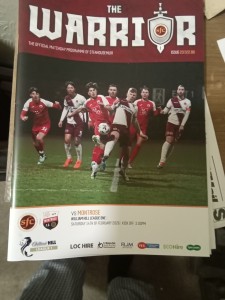 Stenhousemuir V Montrose for sale on Ebay