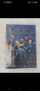 Leicester v Everton 2015-16 CHAMPIONS EDITION programme - brand new still sealed for sale on Ebay