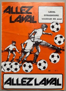 1979/80 Laval v Strasbourg France w/ Arsene Wenger on bench for sale on Ebay