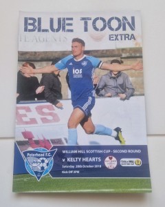 Peterhead v Kelty Hearts 18/19 Non Lge in SC  for sale on Ebay