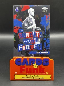 2026 Topps Chrome Premier League Logofractor ANDY JOHNSON CRYSTAL PALACE  /10 SP for sale on Ebay