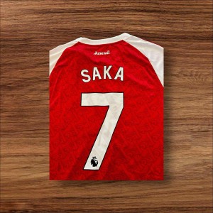 Arsenal FC SAKA Men’s Home Shirt Size Large 25/26 Brand New With Tags for sale on Ebay