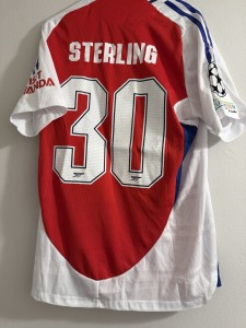 Match Worn Arsenal Shirt Raheem Sterling for sale on Ebay