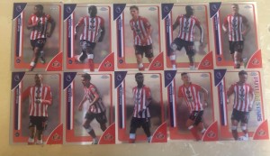 Sunderland - 10 Cards Full Base Set - 2026 Topps Chrome Premier League for sale on Ebay