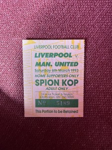 football ticket stubs for sale on Ebay