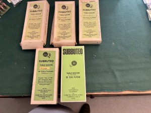 Subbuteo Heavyweight Football Teams x5 for sale on Ebay