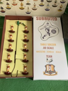 Subbuteo H/W Moulded Walker Bradford City 1956-59 kit , Newly Painted for sale on Ebay
