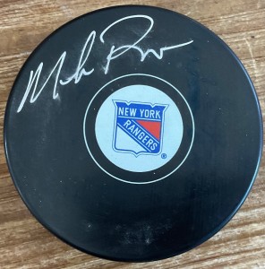 MIKE RICHTER AUTOGRAPHED NEW YORK RANGERS HOCKEY PUCK STEINER AUTHENTICATION for sale on Ebay