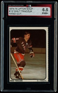 1974 Lipton - Walt Tkaczuk (New York Rangers) #12 - KSA 6.5 - (Rare 1 of 1) for sale on Ebay