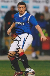 John Fleck [Rangers] Signed Colour Photo for sale on Ebay