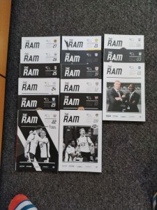 Collection Of 15 16-17 Derby County Football Programmes for sale on Ebay