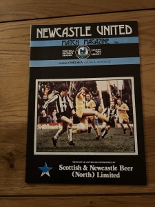 Newcastle United v Chelsea Programme 1980/81 for sale on Ebay