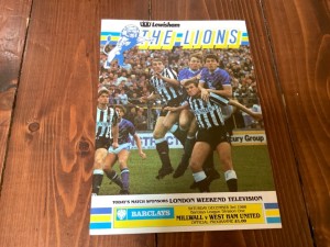 Millwall vs West Ham - 1988/89 Season - 03.12.1988 for sale on Ebay