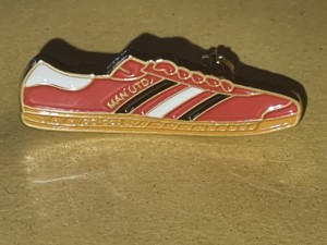 Manchester united trainer badge  for sale on Ebay
