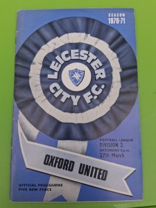 Leicester City V Sheffield United Division Two 10th April 1971 for sale on Ebay