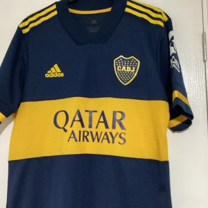 Boca Juniors 2020/2021 Adidas home shirt, size Large . Great condition!  for sale on Ebay