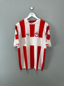 OLYMPIAKOS 2006/07 HOME SHIRT  (M)  PUMA ORIGINAL VINTAGE FOOTBALL SHIRT for sale on Ebay