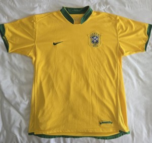 Brazil Football Shirt Jersey 2006-2008 Home (XL) Used Condition for sale on Ebay
