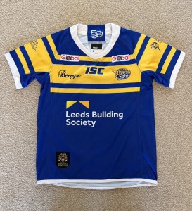 Leeds Rhinos 2018 50th Anniversary Home Shirt Age 10 for sale on Ebay