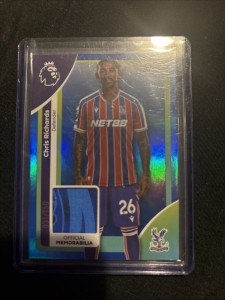Chris Richards Crystal Palace Topps 2026 Premier League Patch Relic /150 for sale on Ebay