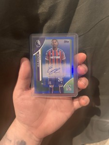 Chris Richards Auto /150 Topps Premier League 2025-26 Crystal Palace for sale on Ebay