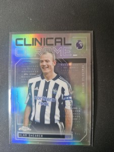 Topps Chrome Premier League 2026 Alan Shearer Clinical Chrome Newcastle United for sale on Ebay