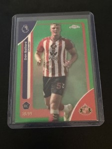 Dan Ballard Numbered 18/99 Topps Chrome Premier League 2026 Sunderland for sale on Ebay