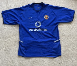 Manchester United Large 2002/2003 Third Shirt for sale on Ebay