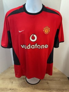 Manchester United Vintage Nike Home Football Shirt 2002-04 Size XL for sale on Ebay