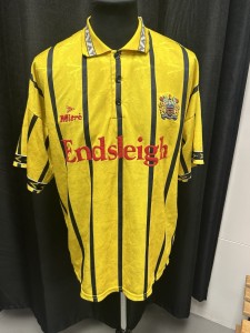 Vintage Burnley Football Shirt. 1993/1994 Away Size Xl for sale on Ebay