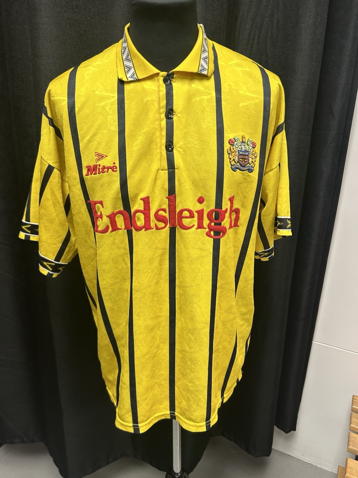 Vintage Burnley Football Shirt. 1993/1994 Away Size Xl for sale on Ebay
