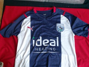West Bromwich Albion Home Shirt Size S Adults Season 21/22 for sale on Ebay