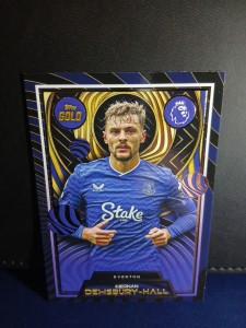 Kiernan Dewsbury-hall Everton Topps Gold Premier League 25/26 for sale on Ebay