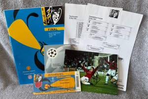 MANCHESTER UNITED CHAMPIONS LEAGUE FINAL 1999 - MATCH TICKET, PROGRAMME & EXTRAS for sale on Ebay