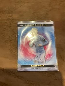 David Villa New York City FC 2025 Topps Inception MLS Soccer Card #10 for sale on Ebay