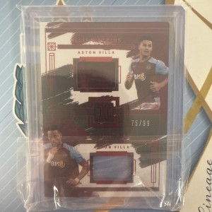 Panini IMPECCABLE PL 2023-24 Aston Villa Ollie Watkins & Jhon Duran /99 for sale on Ebay
