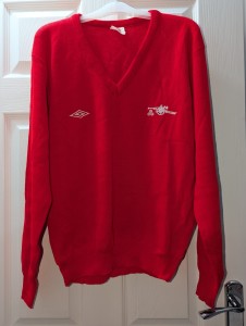 Vintage Template 1970s / 80s Arsenal Football Training Jumper. Mens Large. for sale on Ebay