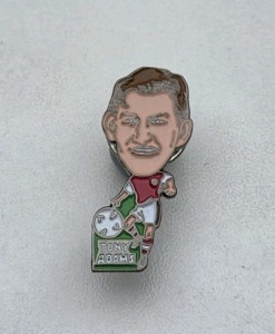 RARE ARSENAL TONY ADAMS VINTAGE PIN BADGE for sale on Ebay