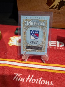 2025-26 Artifacts New York Rangers Redemption RED-219 *Unscratched* for sale on Ebay