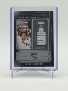 2021-22 Black Diamond Cup Winners Patches #CWMM Mark Messier - New York Rangers for sale on Ebay