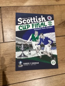 Rangers v Hibernian - Scottish Cup Final - 21 May 2016 MINT CONDITION for sale on Ebay