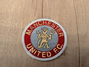 MANCHESTER UNITED   OLD SEW ON PATCH UNUSED for sale on Ebay