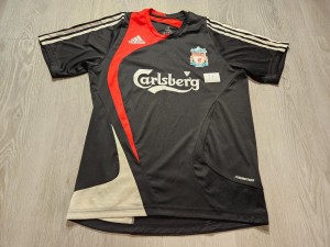 Mens adidas Liverpool training football shirt 2007-08 Size M for sale on Ebay