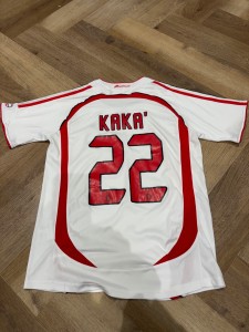 ADIDAS - AC MILAN RETRO KIT JERSEY - KAKA #22 - MEDIUM  for sale on Ebay