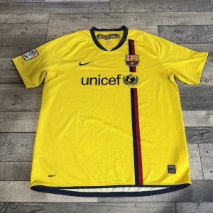 Barcelona Away Shirt 2008/2010 Size XL  for sale on Ebay
